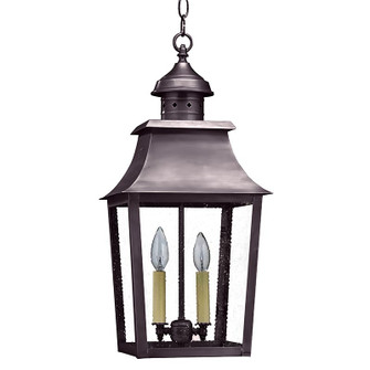 Sharon Two Light Hanging Lantern in Dark Brass (196|5542DBLT2SMG)