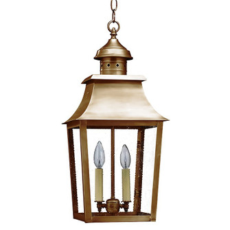 Sharon Two Light Hanging Lantern in Antique Brass (196|5542ABLT2SMG)
