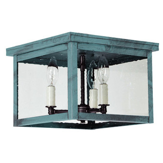 Flush Three Light Flush Mount in Verdi Gris (196|4904VGLT3CSG)