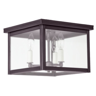 Flush Three Light Flush Mount in Dark Brass (196|4904DBLT3FST)