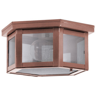 Flush One Light Flush Mount in Antique Copper (196|4504ACMEDSMG)