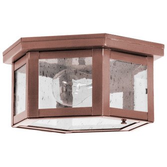 Flush One Light Flush Mount in Antique Copper (196|4504ACMEDCSG)