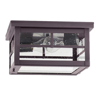 Flush Two Light Flush Mount in Dark Brass (196|4404DBMED2CSG)