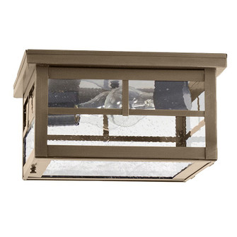 Flush Two Light Flush Mount in Dark Antique Brass (196|4404DABMED2SMG)