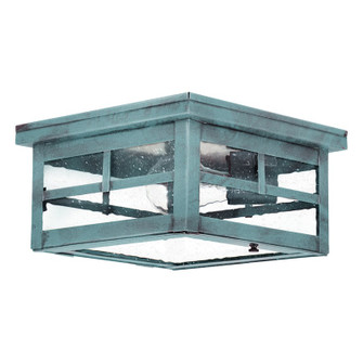 Flush One Light Flush Mount in Verdi Gris (196|4304VGMEDSMG)