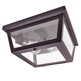 Flush Two Light Flush Mount in Dark Brass (196|4204DBMED2FST)