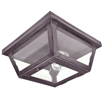 Flush One Light Flush Mount in Dark Brass (196|4104DBMEDFST)