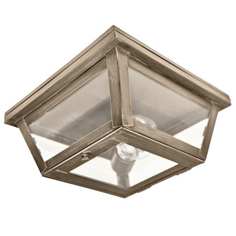 Flush One Light Flush Mount in Dark Antique Brass (196|4104DABMEDFST)