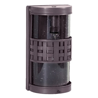 Weave One Light Wall Lantern in Dark Brass (196|351WDBMEDCSG)