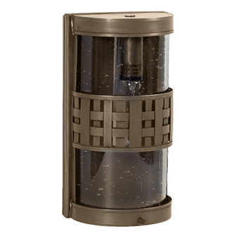 Weave One Light Wall Lantern in Dark Antique Brass (196|351WDABMEDCSG)