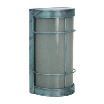 Nautical One Light Wall Sconce in Verdi Gris (196|351VGMEDFST)