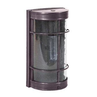 Nautical One Light Wall Sconce in Dark Brass (196|351DBMEDCSG)