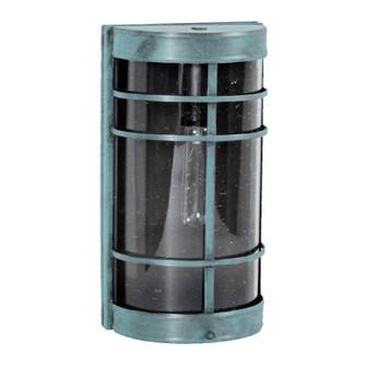 Nautical One Light Wall Lantern in Verdi Gris (196|351BVGMEDCSG)