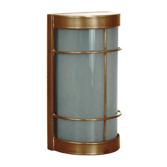 Nautical One Light Wall Sconce in Antique Brass (196|351ABMEDFST)