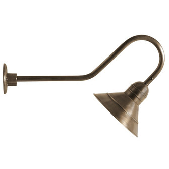 Barn One Light Wall Mount in Dark Antique Brass (196|3429DABMED)