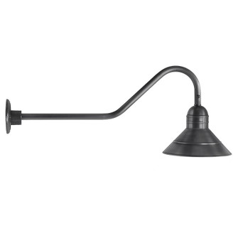 Barn One Light Wall Mount in Dark Brass (196|3426DBMED)