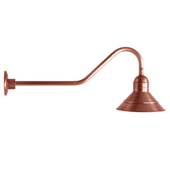 Barn One Light Wall Mount in Antique Copper (196|3426ACMED)