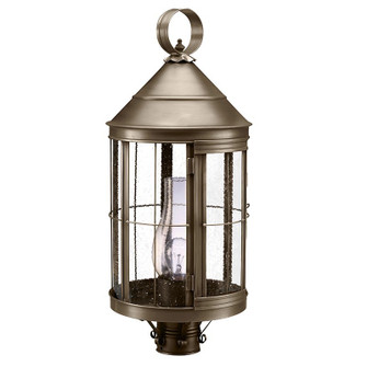 Heal One Light Post Mount in Dark Antique Brass (196|3353DABCIMSMG)