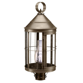 Heal One Light Post Mount in Dark Antique Brass (196|3353DABCIMCSG)