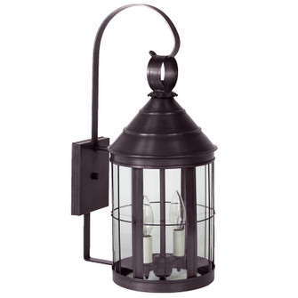 Heal Two Light Wall Sconce in Dark Brass (196|3337DBLT2CLROB)