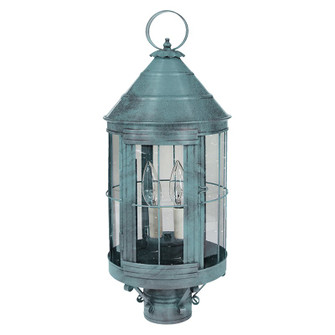 Heal Two Light Post Mount in Verdi Gris (196|3333VGLT2CSG)