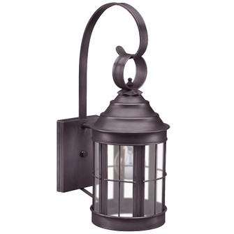 Heal One Light Wall Sconce in Dark Brass (196|3317DBMEDFST)
