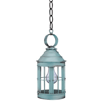 Heal One Light Hanging Lantern in Verdi Gris (196|3312VGMEDCSG)