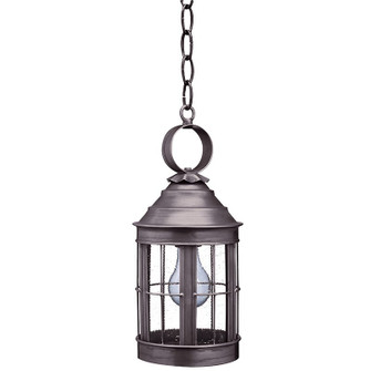 Heal One Light Hanging Lantern in Dark Brass (196|3312DBMEDCSG)