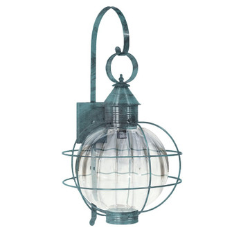 Round One Light Wall Mount in Verdi Gris (196|2851VGMEDOPT)