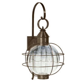 Round One Light Wall Mount in Dark Antique Brass (196|2851DABMEDOPT)