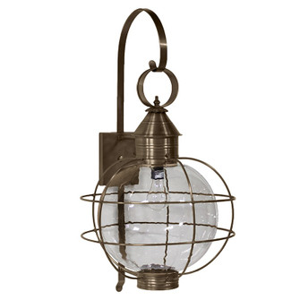 Round One Light Wall Mount in Dark Antique Brass (196|2851DABMEDCSG)