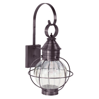 Round One Light Wall Mount in Dark Brass (196|2831DBMEDOPT)