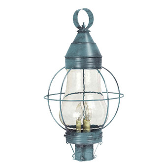 Bosc Three Light Post Mount in Verdi Gris (196|2743VGLT3CSG)