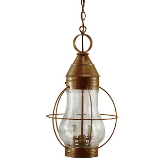 Bosc Two Light Hanging Lantern in Antique Brass (196|2742ABLT2OPT)