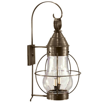 Bosc Two Light Wall Mount in Dark Antique Brass (196|2741DABLT2CSG)
