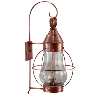 Bosc Two Light Wall Mount in Antique Copper (196|2741ACLT2OPT)