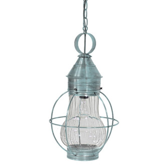 Bosc One Light Hanging Lantern in Verdi Gris (196|2732VGMEDOPT)