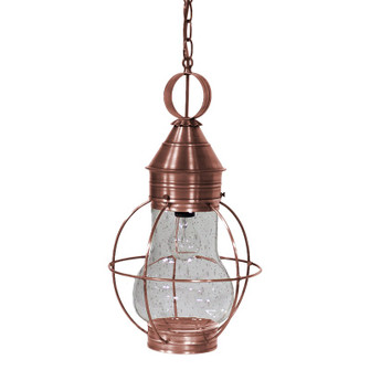 Bosc One Light Hanging Lantern in Antique Copper (196|2732ACMEDCSG)