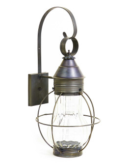 Bosc One Light Wall Mount in Dark Brass (196|2731DBMEDOPT)