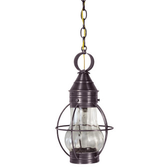 Bosc One Light Hanging Lantern in Dark Brass (196|2722DBMEDOPT)