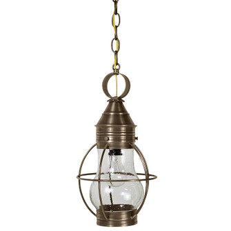 Bosc One Light Hanging Lantern in Dark Antique Brass (196|2722DABMEDCSG)
