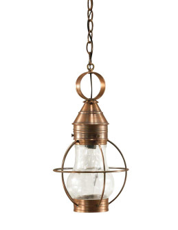 Bosc One Light Hanging Lantern in Antique Copper (196|2722ACMEDOPT)