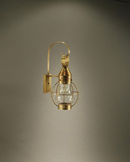 Bosc One Light Wall Mount in Antique Brass (196|2721ABMEDCLR)