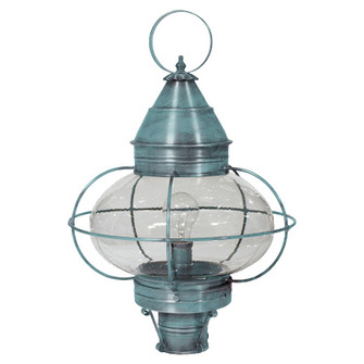Onion One Light Post Mount in Verdi Gris (196|2573VGMEDCSG)
