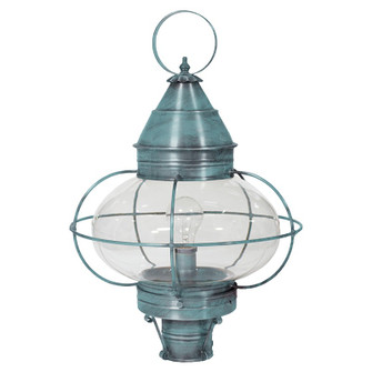 Onion One Light Post Mount in Verdi Gris (196|2573VGMEDCLR)