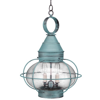 Onion Two Light Hanging Lantern in Verdi Gris (196|2572VGLT2CSG)