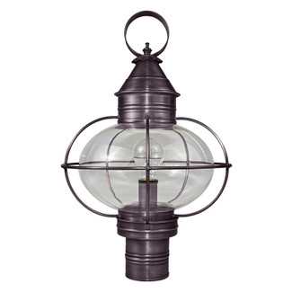 Onion One Light Post Mount in Dark Brass (196|2543DBMEDCLR)