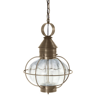 Onion Two Light Hanging Lantern in Dark Antique Brass (196|2542DABLT2OPT)