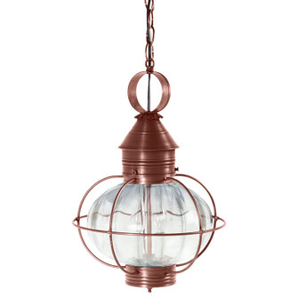 Onion Two Light Hanging Lantern in Antique Copper (196|2542ACLT2OPT)