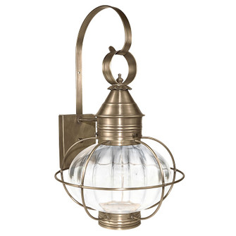 Onion One Light Wall Mount in Dark Antique Brass (196|2541DABMEDOPT)
